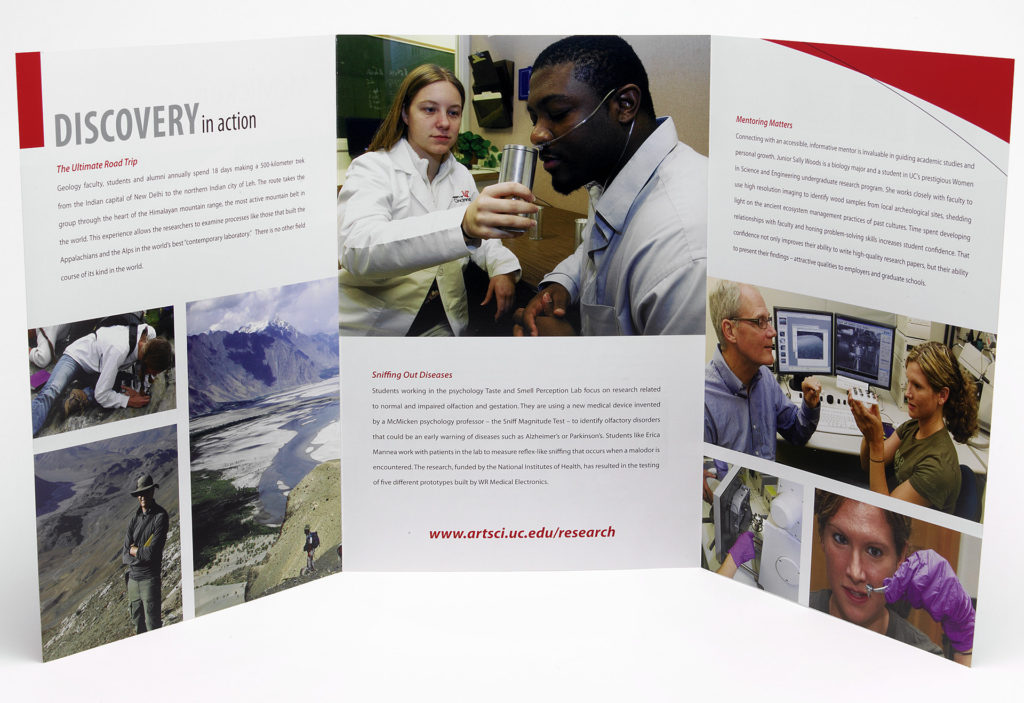University of Cincinnati College of Arts & Sciences Research Brochure ...