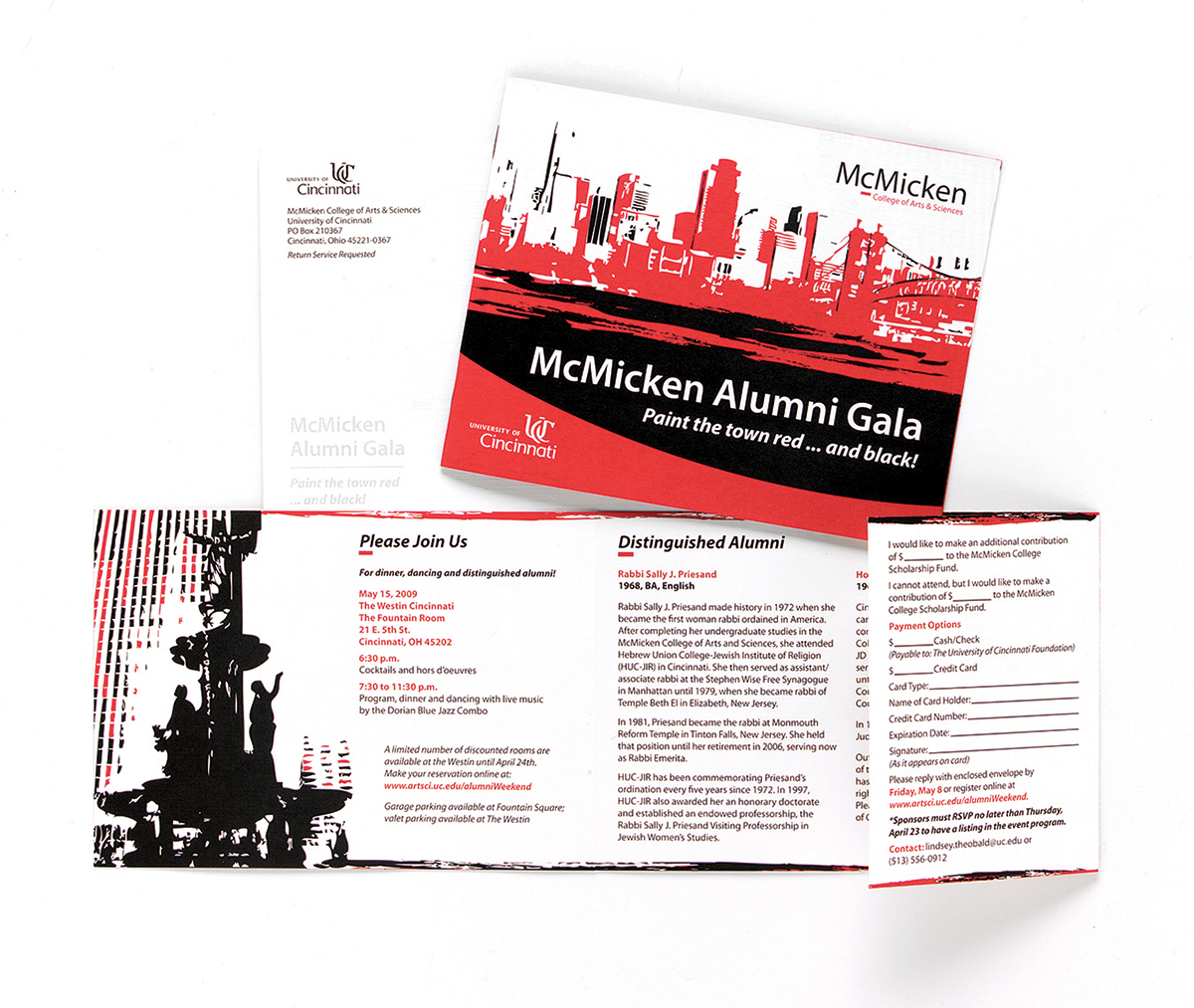 Alumni Gala Invitation & Response Card